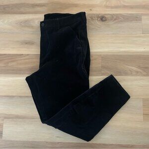 Duluth Trading Co Black Corduroy Pants Slim Fit